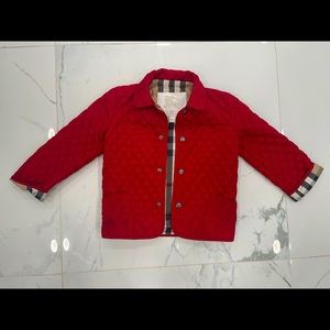 Burberry
Girls' Diamond Quilted Jacket size 3t